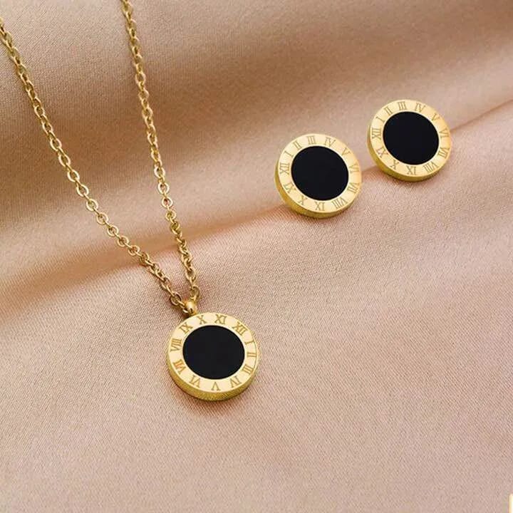 Zewyne Grace Ensemble – Necklace & Earrings in Harmony